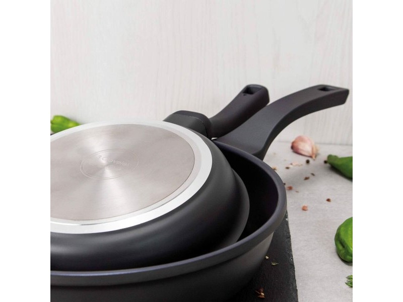 Тиган 3 Claveles Лят алуминий Ø 24 cm Черен