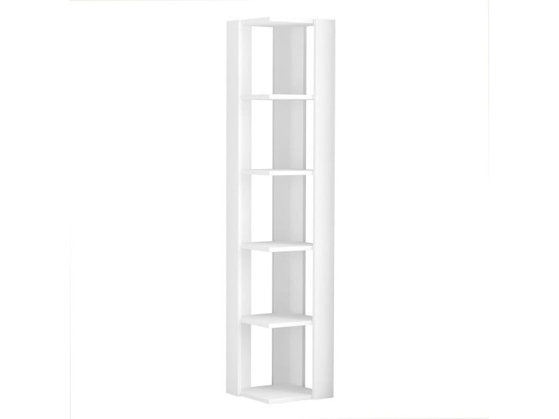 Ъглови Шкафове Alexandra House Living Бял Дървен MDP 33 x 161 x 33 cm 5 Рафтове Ъглови Шкафове Alexandra House Living Бял Дървен MDP 33 x 161 x 33 cm 5 Рафтове