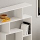 Лавица Alexandra House Living Бял Дървен MDP 125 x 129 x 22 cm Лабиринт Лавица Alexandra House Living Бял Дървен MDP 125 x 129 x 22 cm Лабиринт