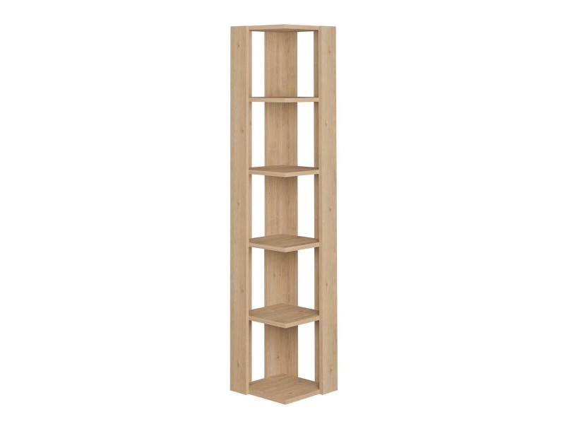 Ъглови Шкафове Alexandra House Living Tamm Дървен MDP 33 x 161 x 33 cm 5 Рафтове
