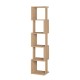 Ъглови Шкафове Alexandra House Living Tamm Дървен MDP 35 x 161 x 2 cm 5 Рафтове