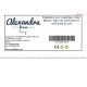 Книжарница Alexandra House Living Бял Дървен MDP 57 x 155 x 25 cm 5 Рафтове