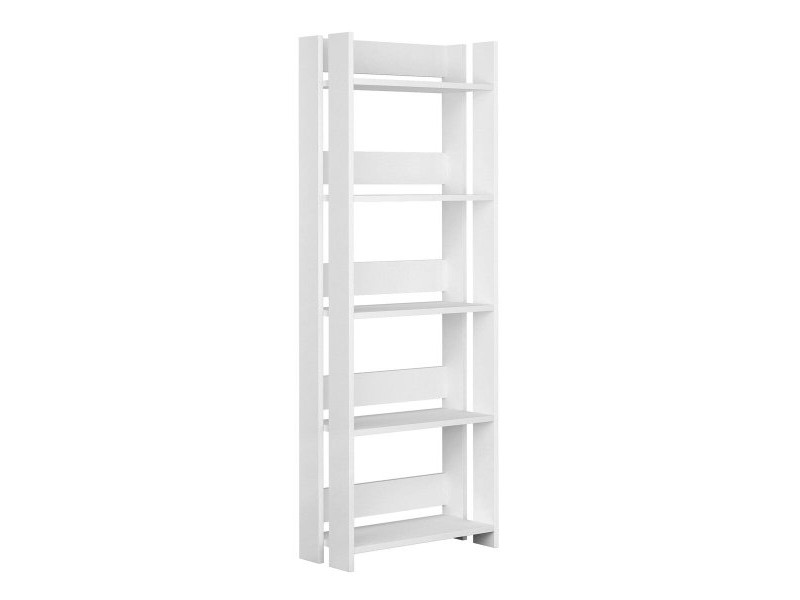 Книжарница Alexandra House Living Бял Дървен MDP 57 x 155 x 25 cm 5 Рафтове Книжарница Alexandra House Living Бял Дървен MDP 57 x 155 x 25 cm 5 Рафтове