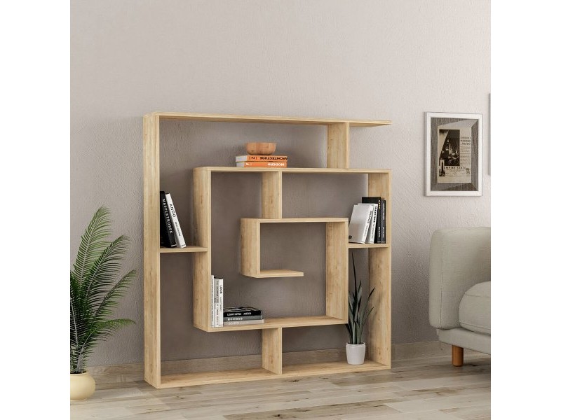Лавица Alexandra House Living Tamm Дървен MDP 125 x 129 x 22 cm Лабиринт Лавица Alexandra House Living Tamm Дървен MDP 125 x 129 x 22 cm Лабиринт