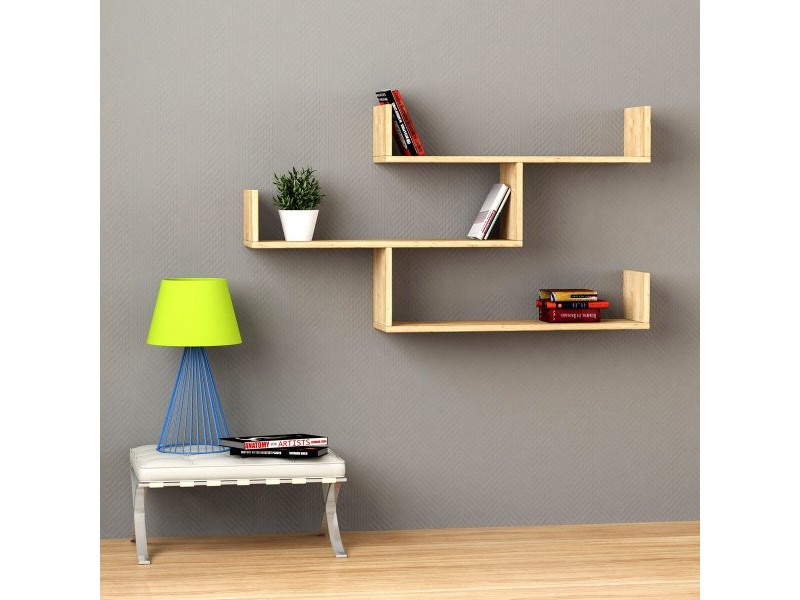 Рафтове Alexandra House Living Tamm Дървен MDP 119 x 67 x 22 cm