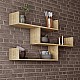 Рафтове Alexandra House Living Tamm Дървен MDP 119 x 67 x 22 cm