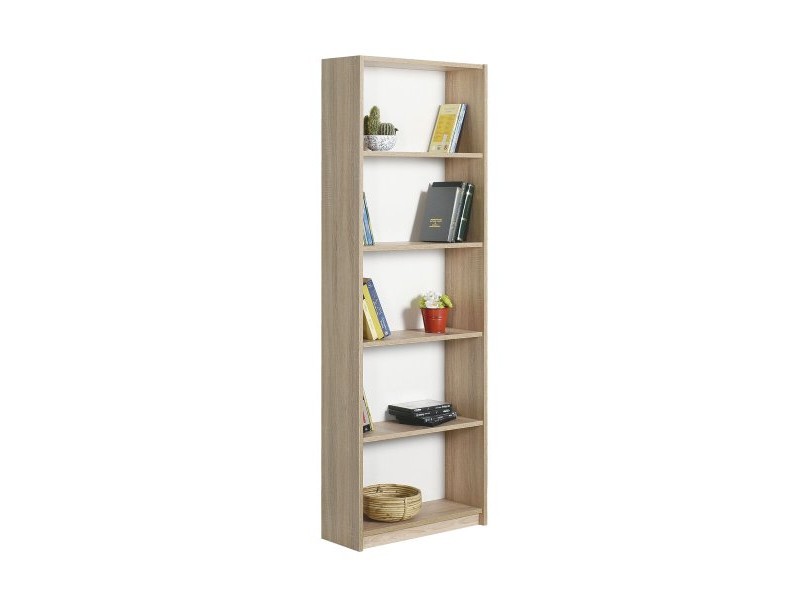 Книжарница Alexandra House Living Кафяв Дървен MDP 58 x 169 x 22 cm 5 Рафтове