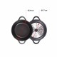 Касерола с Капак Valira BLACK IND 24CM Черен Ø 24 cm