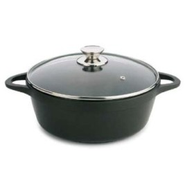 Касерола с Капак Valira BLACK IND 28CM Черен