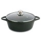 Касерола с Капак Valira BLACK IND 28CM Черен