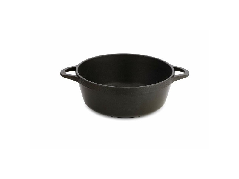 Касерола с Капак Valira BLACK IND 28CM Черен