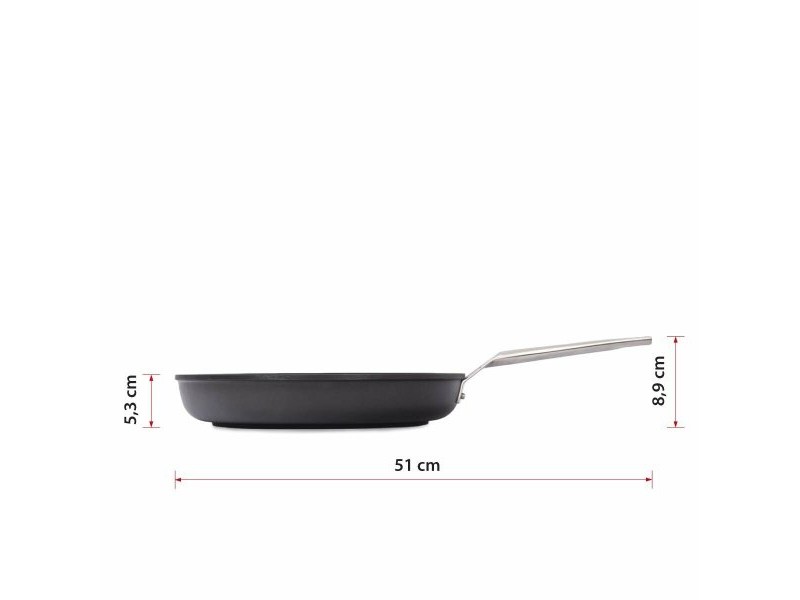 Тиган Valira AIRE 30CM Черен Алуминий (Ø 30 cm)