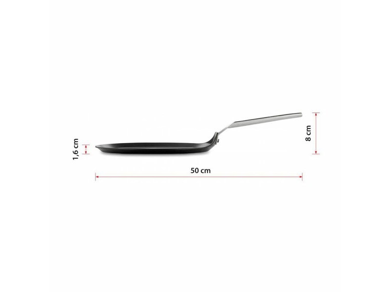 Тиган за Палачинки Valira 4656/25 Ø 28 cm Черен Алуминий