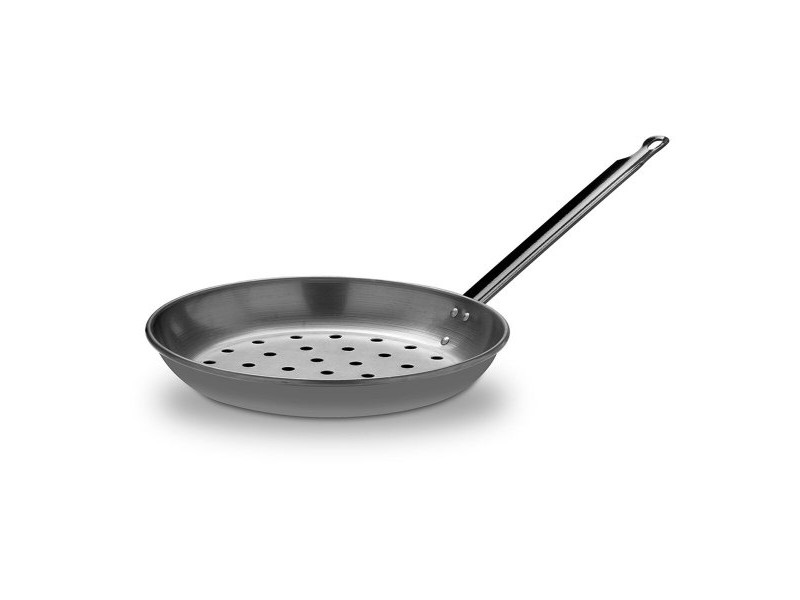 Тиган за Печене на Кестени Vaello Полирана Стомана (Ø 28 cm)
