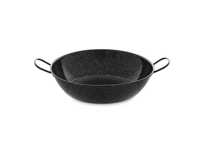 Дълбок Тиган с Дръжки Vaello Черен (Ø 50 cm)