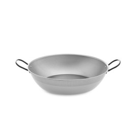 Дълбок Тиган с Дръжки Vaello Полирана Стомана (Ø 30 cm)