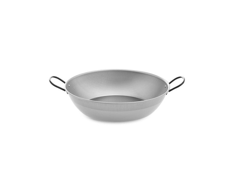 Дълбок Тиган с Дръжки Vaello Полирана Стомана (Ø 30 cm)