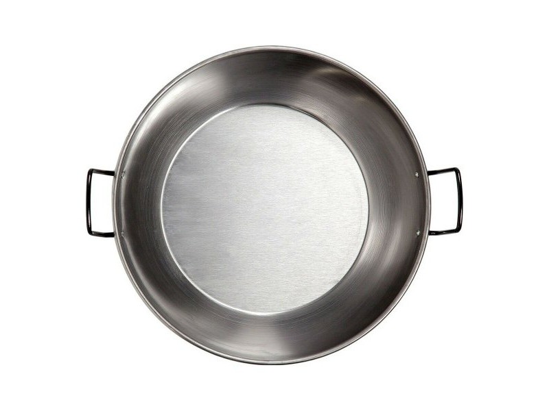 Дълбок Тиган с Дръжки Vaello Полирана Стомана (Ø 34 cm)