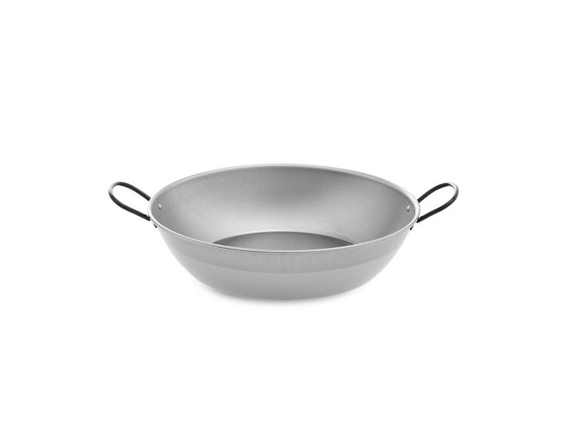 Дълбок Тиган с Дръжки Vaello Полирана Стомана (Ø 34 cm)