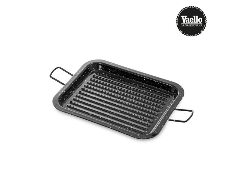 Шишче Vaello 75461 Черен Емайлирана Стомана 27 x 21 cm