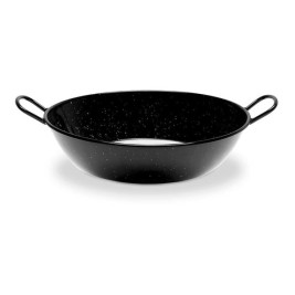 Тиган Vaello Черен Стомана Многоцветен Ø 32 cm Емайлирана Стомана