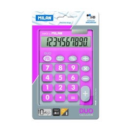 Калкулатор Milan Duo Calculator Розов PVC