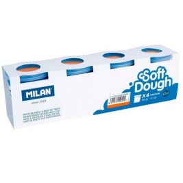 Комплект Пластелин Milan Soft Dough Оранжев 116 g