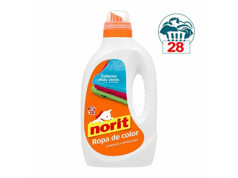 Течен перилен препарат Norit Цветни дрехи 1,5 L