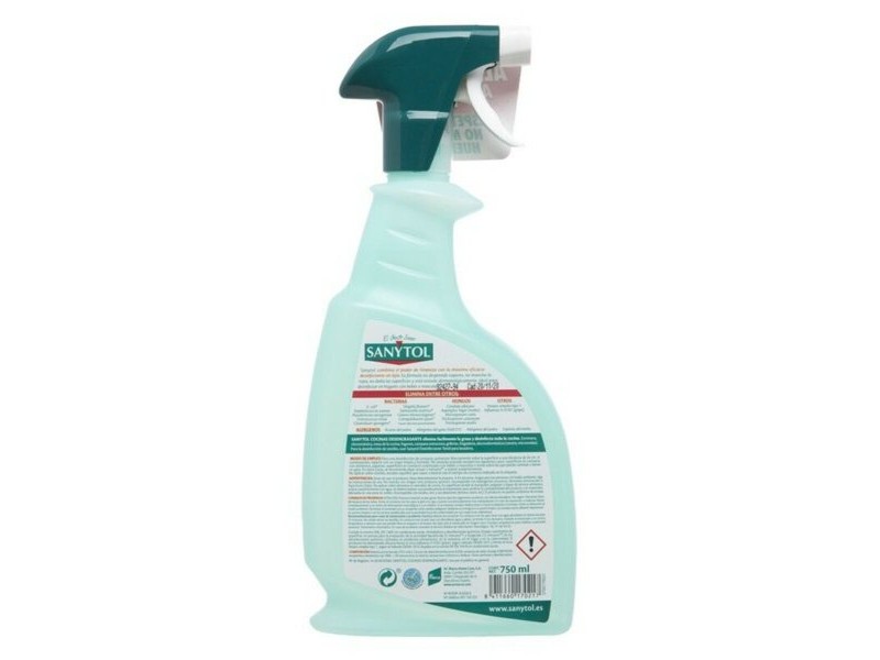 почистващо средство Sanytol Дезинфекционен Обезмаслител (750 ml)