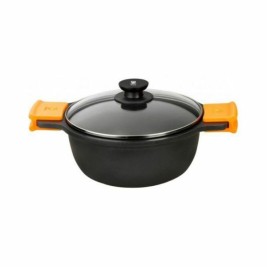 Касерола BRA A270324 Черен Ø 24 cm 4 L