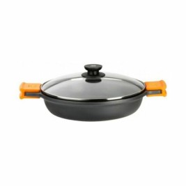 Касерола BRA A270532 Ø 32 cm Черен