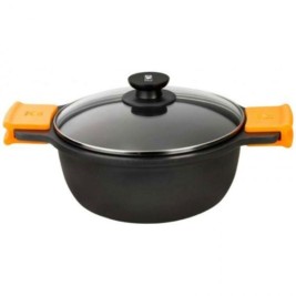 Касерола BRA A270336 Черен Ø 36 cm