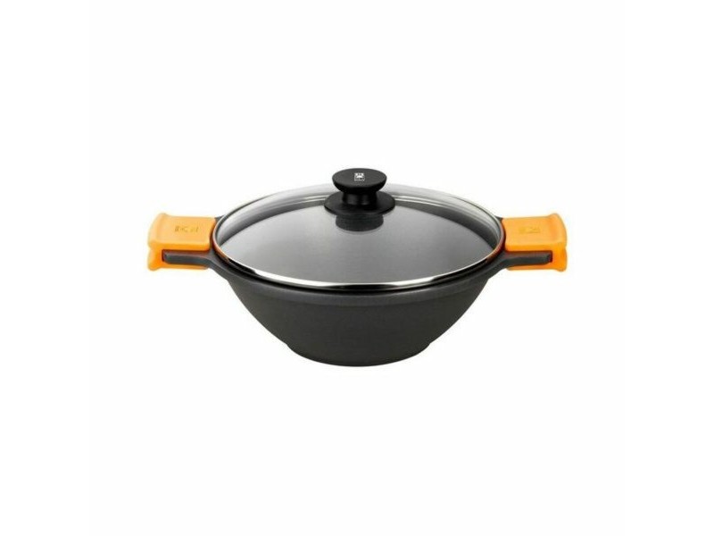 Тиган BRA Braisogona_A272028 Черен Черен/Оранжев Метал Алуминий Ø 24 cm Ø 28 cm
