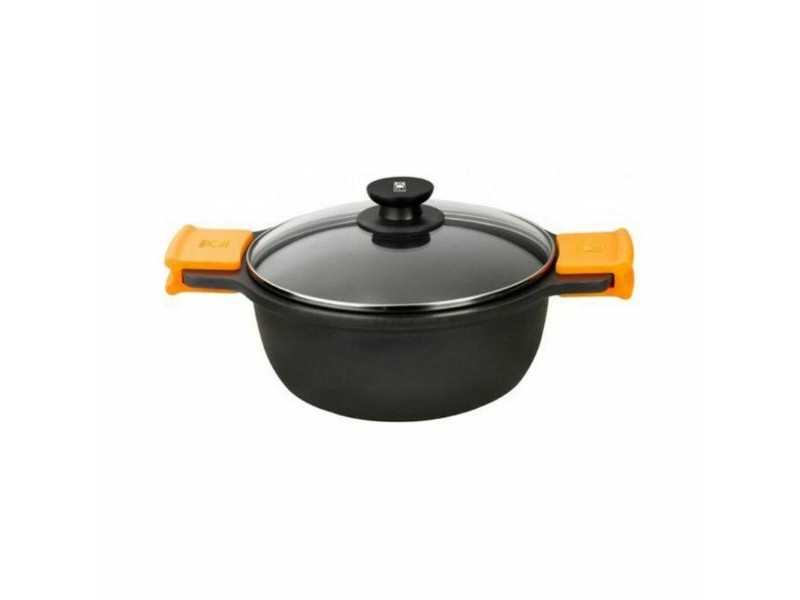 Касерола BRA A270320 Черен Ø 20 cm 2 L 3 L