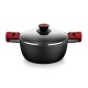 Касерола със Стъклен Капак BRA A410320 Ø 20 cm 3 L 1,6 L
