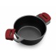 Касерола със Стъклен Капак BRA A410320 Ø 20 cm 3 L 1,6 L