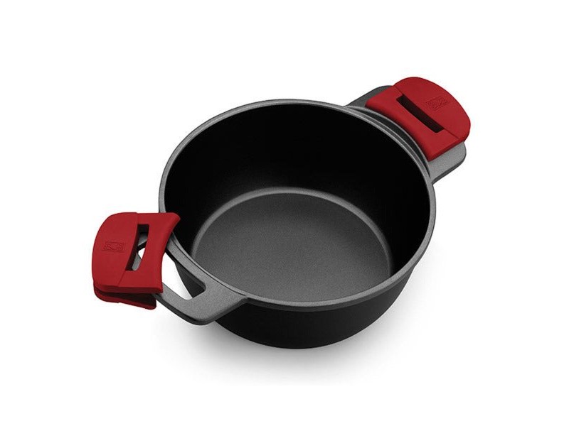 Касерола със Стъклен Капак BRA A410324 Черен 4 L