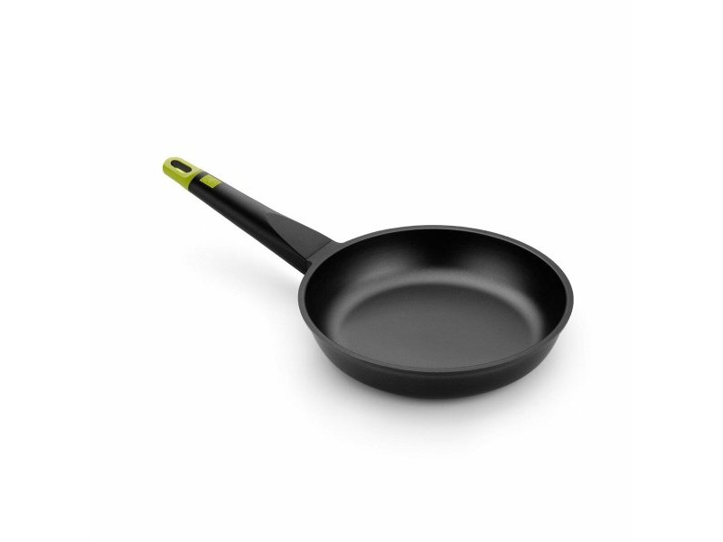 Тиган BRA FOODIE     24CM Черен Метал Алуминий Ø 24 cm Ø 20 cm