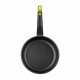 Тиган BRA FOODIE     24CM Черен Метал Алуминий Ø 24 cm Ø 20 cm