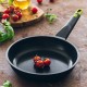 Тиган BRA FOODIE     24CM Черен Метал Алуминий Ø 24 cm Ø 20 cm
