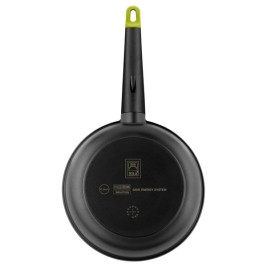 Тиган BRA FOODIE     20CM Черен Метал Алуминий Ø 20 cm