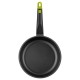 Тиган BRA FOODIE 20CM Черен Метал Алуминий Ø 20 cm Тиган BRA FOODIE 20CM Черен Метал Алуминий Ø 20 cm