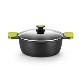 Касерола BRA FOODIE     24CM Черен Ø 24 cm