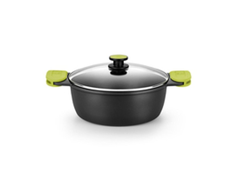 Касерола BRA FOODIE     24CM Черен Ø 24 cm