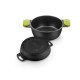Касерола BRA FOODIE     24CM Черен Ø 24 cm