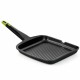 Оребрен Тиган BRA FOODIE 28X28 Неръждаема стомана Алуминий Ø 28 cm