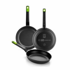 Комплект Тигани BRA GASTRO A841202 Закален алуминиум 3 Части