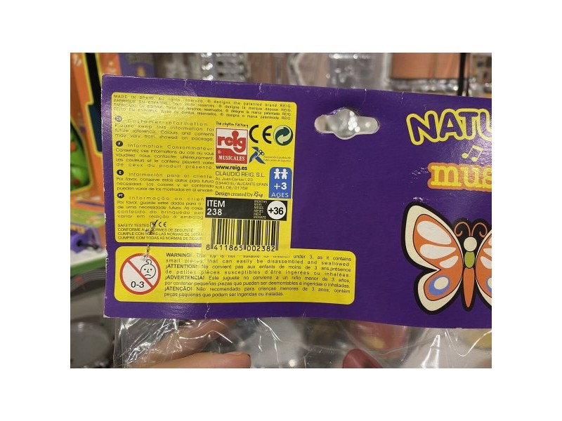 Музикална Играчка Reig Чинели Ø 20 cm 20 cm
