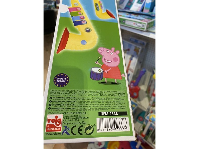 Саксофон Reig Peppa Pig