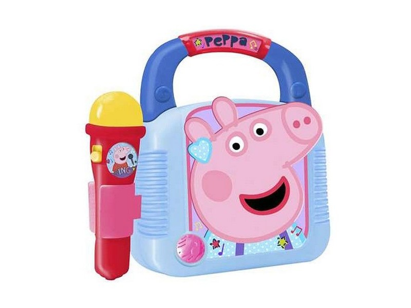 Музикална Играчка Peppa Pig Микрофон 22 x 23 x 7 cm MP3